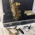 Vintage The Selmer Company Alto Saxophone   Case  untested  Dents   Accessories