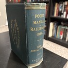 Poor s Manual Of Railroads 1886 - With Color Maps