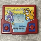 1987 Tiger Electronics Lcd Mouse Maze   Bowling Game Handheld Tested Working Vtg