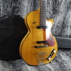 Used 1959 Hofner Club 50 Natural Short Scale Vintage Electric Guitar W hsc