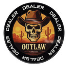 New Hot Seller - Outlaw 3  Texas Hold em Poker Acrylic Dealer Button