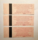 Disneyland  3 One Day Passport Tickets From 1995