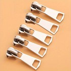 5pcs Metal Zipper Pull Fixer Universal Replacement For Clothes All-purpose