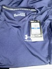 Under Armour Men s Heatgear Compression Long Sleeve Shirt Navy Xl  194513905027 