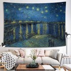 Starry Sky Van Gogh Canvas Vintage Extra Large Tapestry Wall Hanging Art Decor