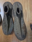 Antique Malleable Cast Iron Cobbler Shoe Repair Forms  4  And Display Base Stand