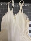 Vintage Circa 1960 s Girls Her Majesty Petticoat Full White Slip Size 10