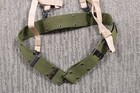 Vintage Arkansas Industries Military Belt With Harness Size Large