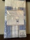 Pottery Barn Euro Pillow Sham Truman Stripe Navy Blue White Teen Kids New