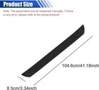 Rear Bumper Guard  41 2 X 3 4 Inch Bumper Protector With Adhesive  Anti-scratch