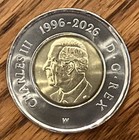 Ships Today  1996-2026 30th Ann  Canada  2 Toonie Coin  75  Off Comb  Shipping 
