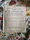 Vintage Walker s Embroidery Transfer Pattern Motif Packet  727  pattern Intact