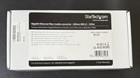Startech Gigabit Ethernet Fiber Optic Media Converter Mcm1110mmlc 850nm New 550m
