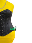 Heavy Duty Double Steel Boned Waist Training Satin Overbust Shaper Corset