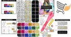 Hot Fix Applicator Kit With 8500 Rhinestones For Fabric Leather Clothing