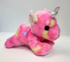 Aurora Bright Fancies Jellyroll Unicorn Plush Pink Swirl 7  Stuffed Animal New