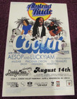 2011 Abstract Rude Aesop Concert Henderson  Nv Flyer Card 5 x7 