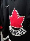 Vintage Nike Team Canada Olympic Hockey Jersey Mens Large Iihf Black