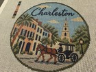 Charleston Needlepoint Canvas Ornament 18 Mesh 5  Diameter