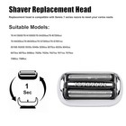 Shaver Head Foil And Blade Compatible For Braun 73s Series 7 70-n1300s