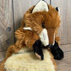 Folkmanis Puppet Fox Plush Stage Hand Puppet 15  Tall Stuffed Animal Toy