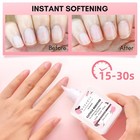 Cuticle Remover Liquid  50ml Professional Instant Softener Cream For Dry Cuticle