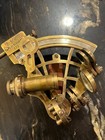 Brass Nautical Sextant J Scott London Antique Reproduction Ship Navigation