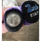 Limited Treasures Pennsylvania State Coin Bear Plush With Swing Tg