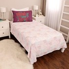 Disney Princess 3 Pcs Twin Sheet Set For Kids - Flat  Fitted Sheet   Pillowcase