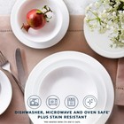 Corelle Winter Frost White 12 Piece Glass Dinnerware Set Service For 4