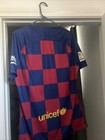 Nike Fc Barcelona 2019-20 Home Dri-fit Soccer Jersey Size M