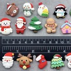 40pcs Christmas Resin Charms flatback Beads Embellishments For Crafts - 40 Xmas