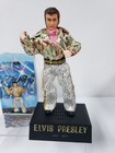 1970s Elvis Presley Solid State Am Portable Radio Figure Doll Hong Kong Works
