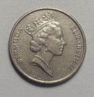 Bermuda 5 Cents 1996 Km 45 Queen Angelfish Coin