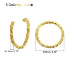 50pcs Open Jump Rings 20mm O-ring Connectors For Jewelry Making Multi Color