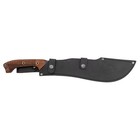     condor Vipera Machete 12 8  1075 Carbon Steel Walnut Handle Leather Sheath    