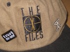 The X Files Tv Show Embroidered Hat 1995 Vintage Unused Promo Cloisonn   Pins