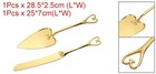 Cake Cutting Set For Wedding  Cake Knife And Server Set For Gift big Heart   