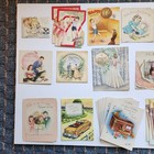 Lot Of 23 Vintage Unused Birthday Greeting Cards From The 1940s 1950s 1960s Usa