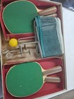 Harvard Table Tennis Set  1960s Collectible  Good  Used Condition 