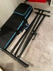 Roland Juno-ds Black Synthesizer Keyboard With Dedicated Case Stand Pedals