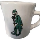 Vintage Victor Military Mug Us Army Ranger School Florida Camp Alligator A j   