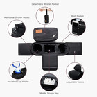 Universal Stroller Organizer With Insulated Cup Holder Detachable Phone Bag   Sh