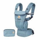 Ergobaby All Carry Positions Breathable Mesh Baby Carrier Newborn -  Slate Blue