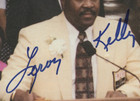 Leroy Kelly Day Autographed Signed Cleveland Browns Program Amco Coa 23531