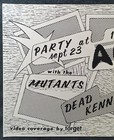 1978 Poster The Mutants  Dead Kennedys   Rad Comand Aitos Berkeley Punk Rock