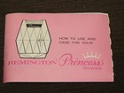 Vintage Vanity Women s  1966  Remington Princess Electric Shaver In Case