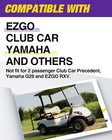 4pcs Retractable Golf Cart Seat Belts And Bracket Kit For Ezgo Yamaha Club Car