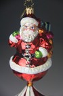 Rare Radko Mint Swirl Santa 20th Ornament Peppermint Claus Vintage Xmas Tree 9 