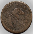 1787 New Jersey Colonial Copper - Goiter  Maris 37-j